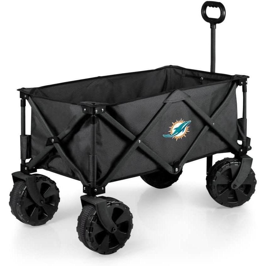 image:imagePICNIC TIME NFL Adventure Wagon Elite AllTerrain Portable Utility WagonMiami Dolphins