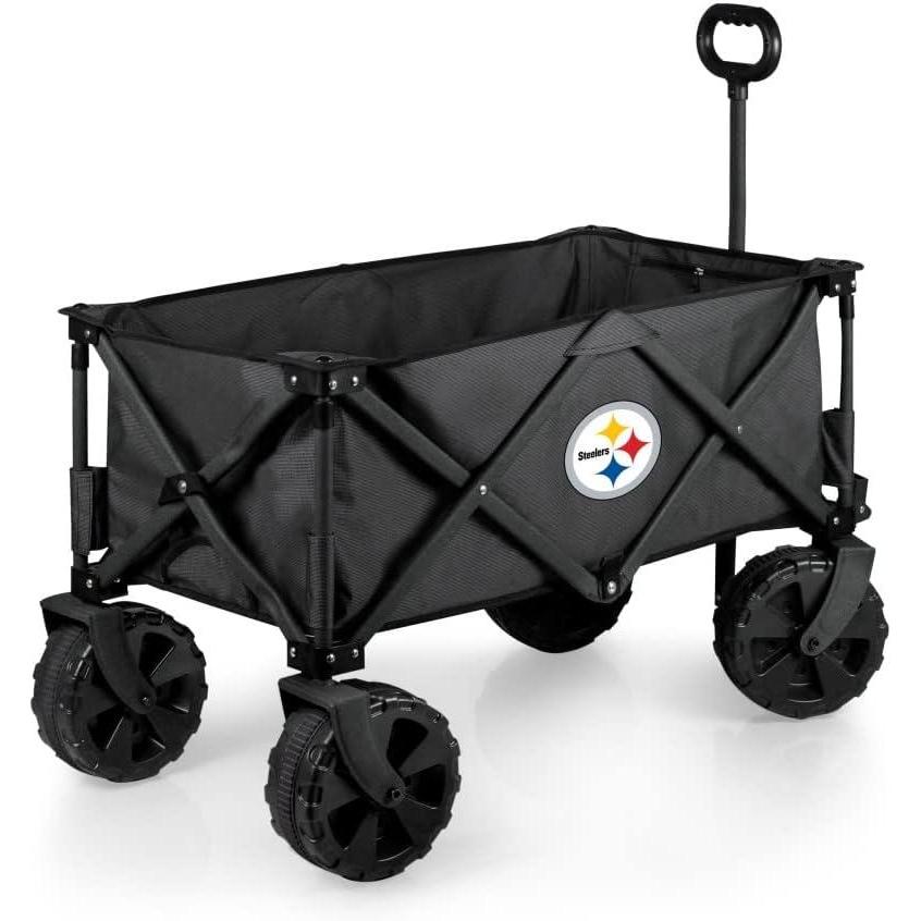 image:imagePICNIC TIME NFL Adventure Wagon Elite AllTerrain Portable Utility WagonPittsburgh Steelers