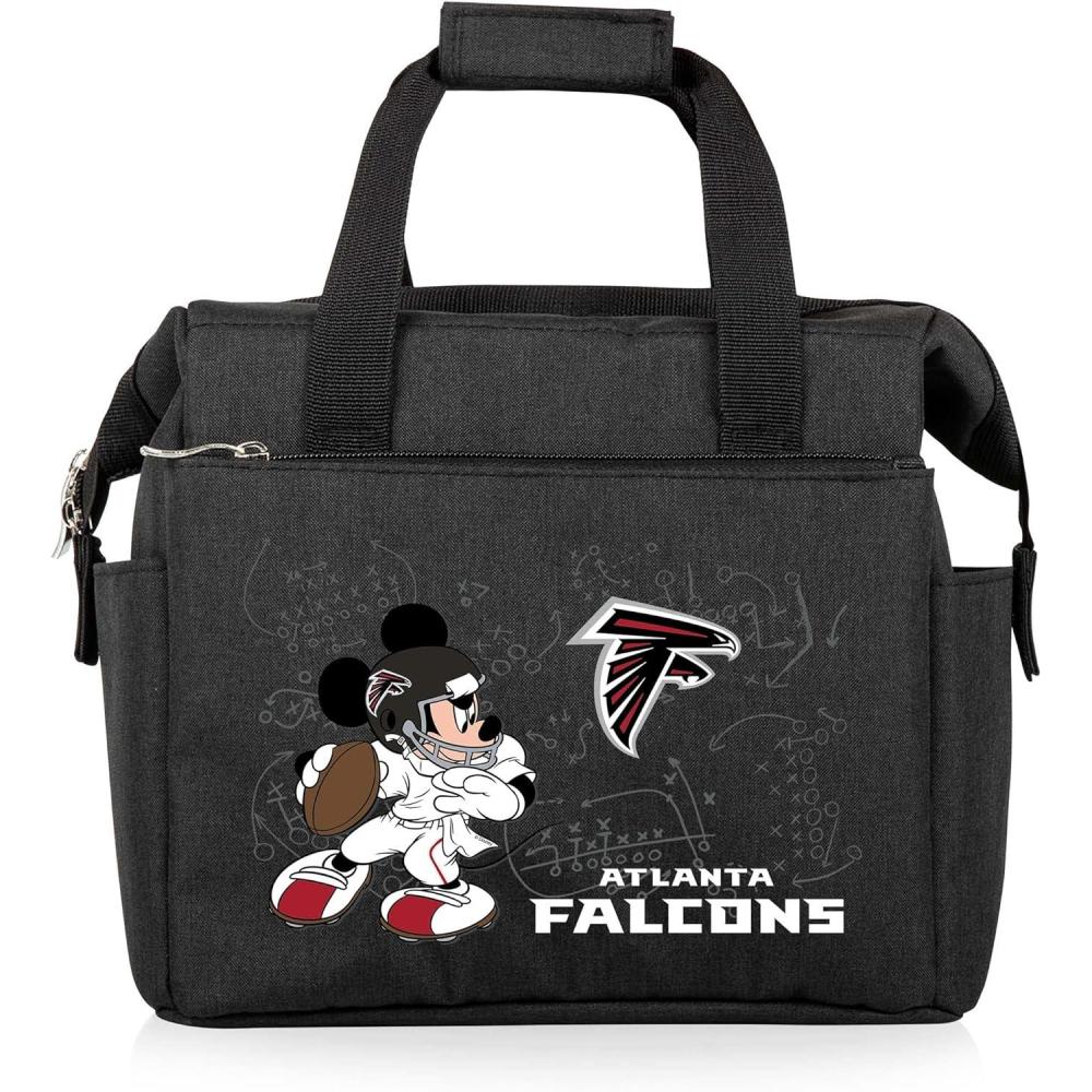 image:imagePICNIC TIME NFL Mickey Mouse On The Go Lunch Bag Soft Cooler Lunch Box Insulated Lunch Bag BlackAtlanta Falcons