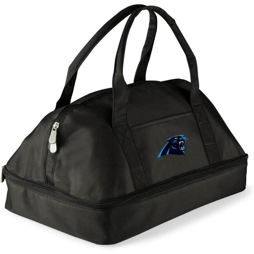 image:imagePICNIC TIME NFL Potluck Casserole Carrier Insulated Thermal Food Carrier Insulated Casserole Carrier BlackCarolina Panthers