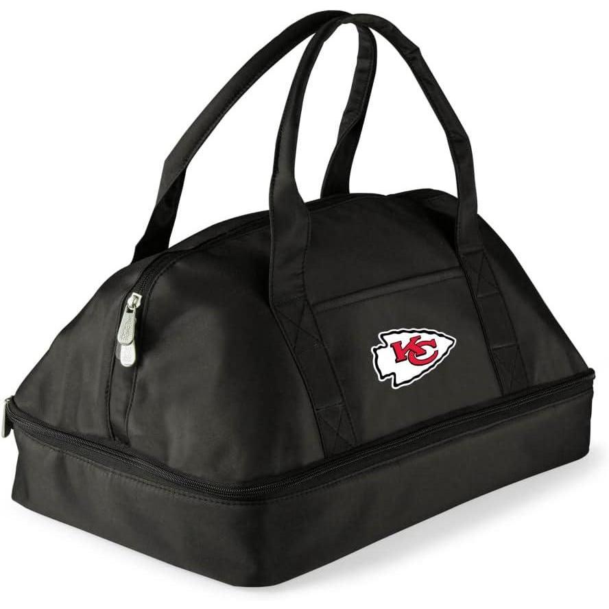 image:imagePICNIC TIME NFL Potluck Casserole Carrier Insulated Thermal Food Carrier Insulated Casserole Carrier BlackKansas City Chiefs