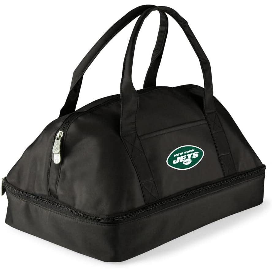 image:imagePICNIC TIME NFL Potluck Casserole Carrier Insulated Thermal Food Carrier Insulated Casserole Carrier BlackNew York Jets