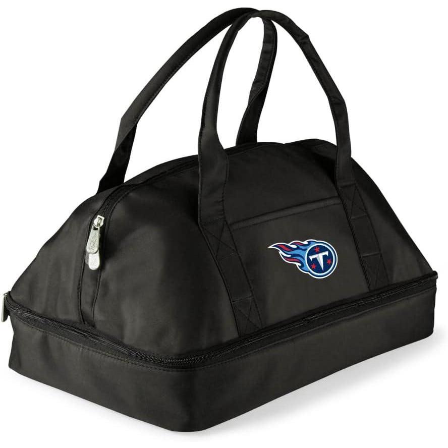 image:imagePICNIC TIME NFL Potluck Casserole Carrier Insulated Thermal Food Carrier Insulated Casserole Carrier BlackTennessee Titans