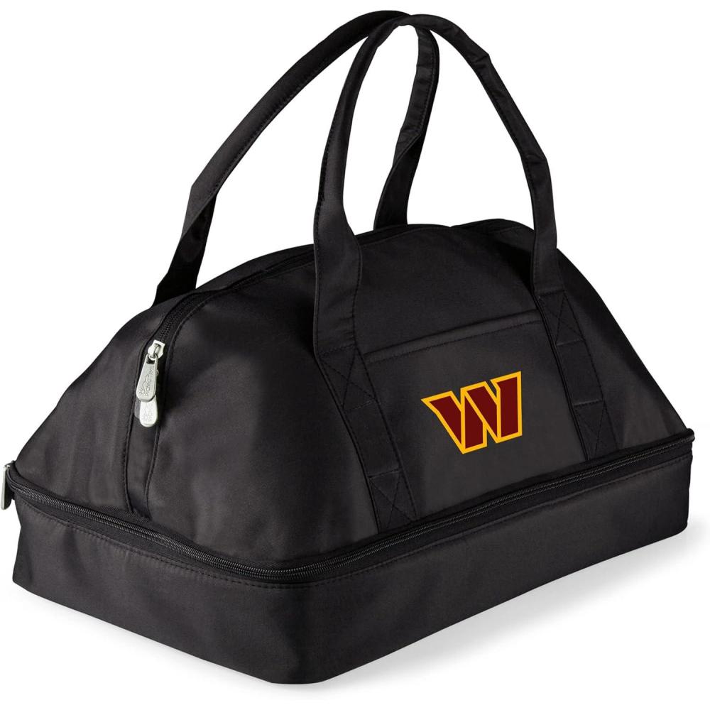image:imagePICNIC TIME NFL Potluck Casserole Carrier Insulated Thermal Food Carrier Insulated Casserole Carrier BlackWashington Commanders