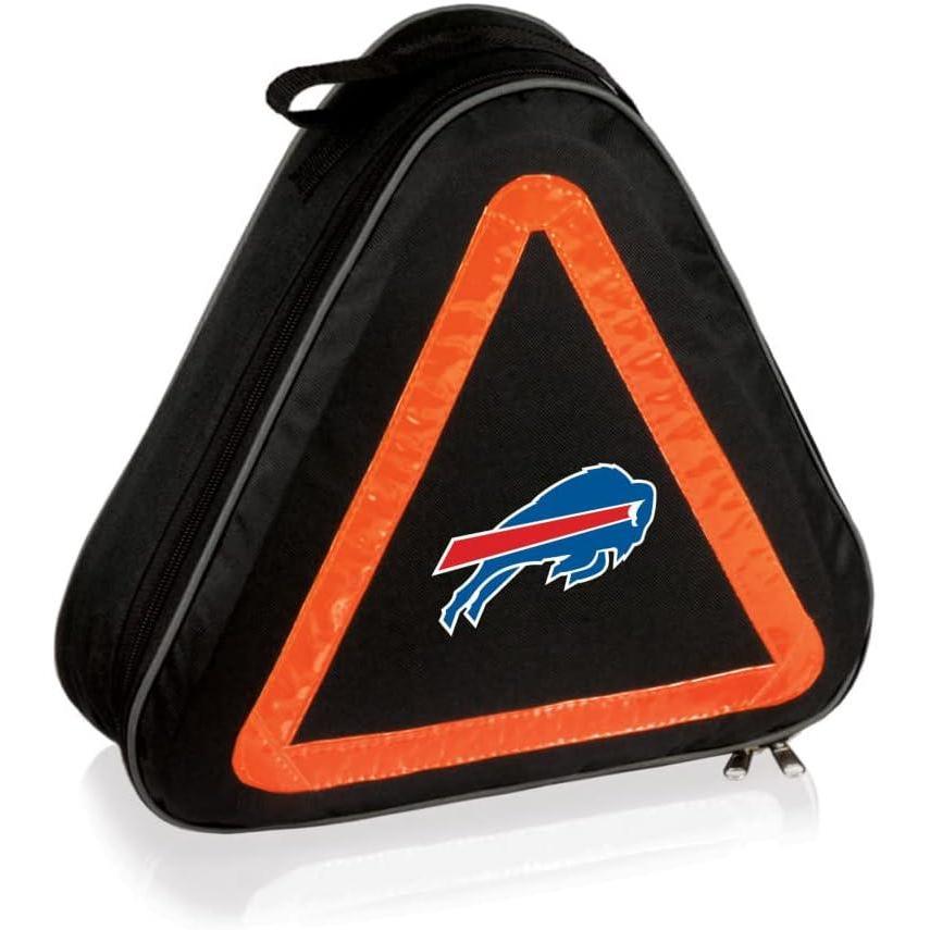 image:imagePICNIC TIME NFL Roadside Emergency Car Kit Auto Vehicle Safety Road Side Assistance with Jumper Cables and Car Tool Kit Black with Orange AccentsBuffalo Bills