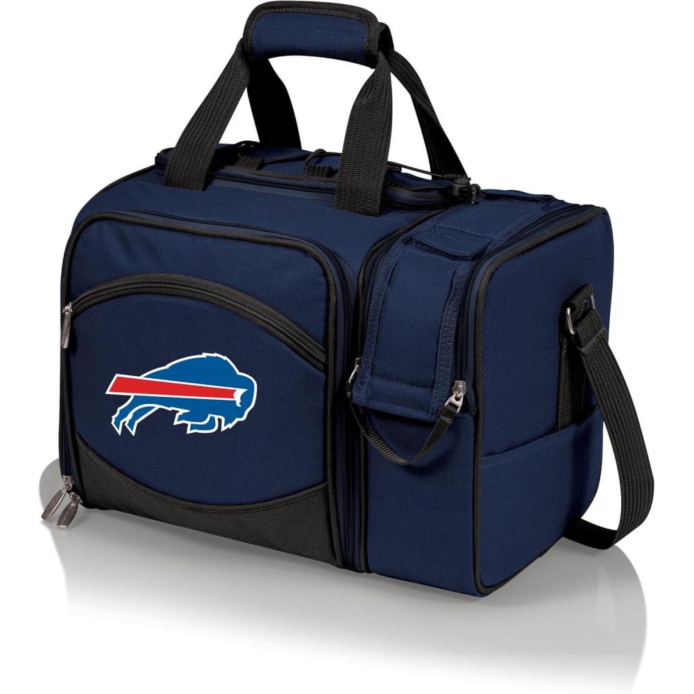 image:imagePICNIC TIME NFL UnisexAdult NFL Malibu Picnic Basket CoolerNavy