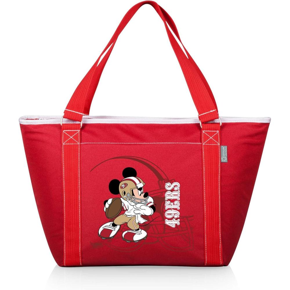 image:imagePICNIC TIME NFL UnisexAdult NFL Mickey Topanga Cooler Tote BagRed