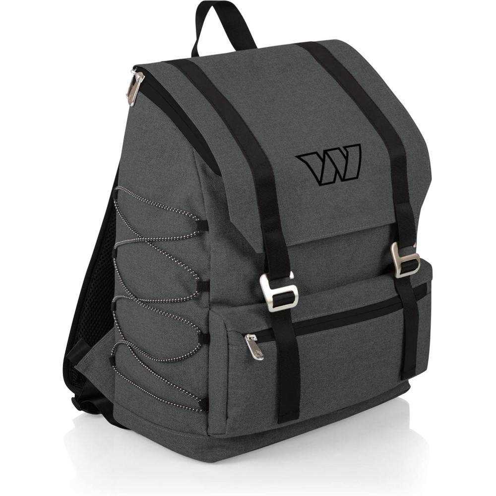 image:imagePicnic TIME NFL Buffalo Bills OTG Traverse Backpack Cooler Soft Cooler Backpack Hiking Backpack Heathered GrayWashington Commanders