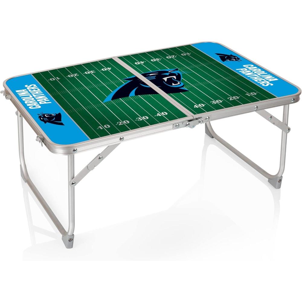 image:imagePicnic TIME NFL Concert Mini Portable Table Small Folding Table Mini Picnic TableCarolina Panthers