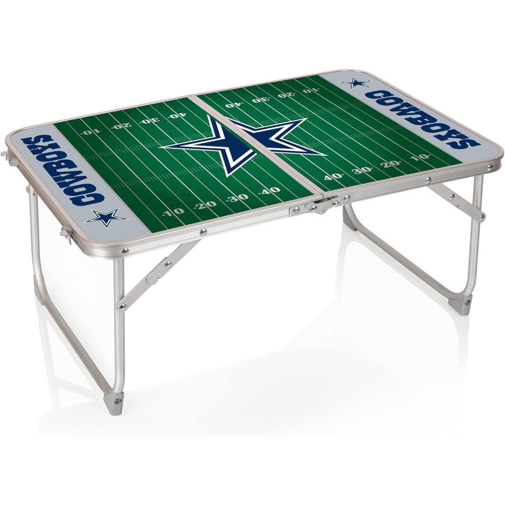 image:imagePicnic TIME NFL Concert Mini Portable Table Small Folding Table Mini Picnic TableDallas Cowboys