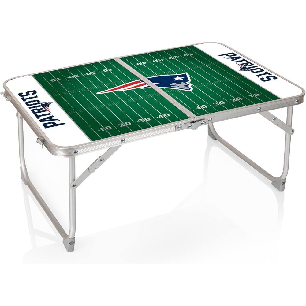 image:imagePicnic TIME NFL Concert Mini Portable Table Small Folding Table Mini Picnic TableNew England Patriots