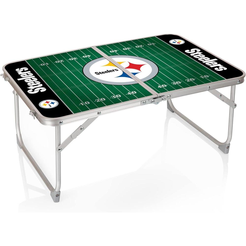 image:imagePicnic TIME NFL Concert Mini Portable Table Small Folding Table Mini Picnic TablePittsburgh Steelers