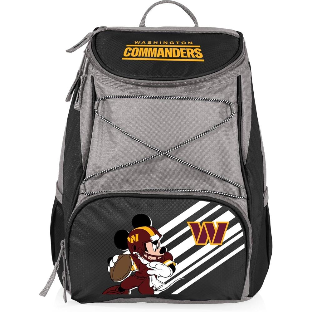 image:imagePicnic TIME NFL UnisexAdult NFL Mickey PTX Backpack CoolerBlackwith Gray Accents