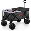 PICNIC TIME NFL Adventure Wagon Elite All-Terrain Portable Utility Wagon(Arizona Cardinals)