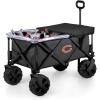 PICNIC TIME NFL Adventure Wagon Elite All-Terrain Portable Utility Wagon(Chicago Bears)