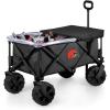 PICNIC TIME NFL Adventure Wagon Elite All-Terrain Portable Utility Wagon(Cleveland Browns)
