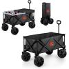PICNIC TIME NFL Adventure Wagon Elite All-Terrain Portable Utility Wagon(Cleveland Browns)