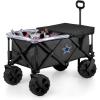 PICNIC TIME NFL Adventure Wagon Elite All-Terrain Portable Utility Wagon(Dallas Cowboys)