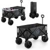 PICNIC TIME NFL Adventure Wagon Elite All-Terrain Portable Utility Wagon(Dallas Cowboys)