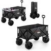 PICNIC TIME NFL Adventure Wagon Elite All-Terrain Portable Utility Wagon(Denver Broncos)