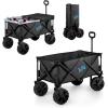 PICNIC TIME NFL Adventure Wagon Elite All-Terrain Portable Utility Wagon(Detroit Lions)