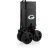 PICNIC TIME NFL Adventure Wagon Elite All-Terrain Portable Utility Wagon(Green Bay Packers)