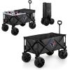 PICNIC TIME NFL Adventure Wagon Elite All-Terrain Portable Utility Wagon(Houston Texans)