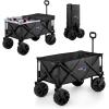 PICNIC TIME NFL Adventure Wagon Elite All-Terrain Portable Utility Wagon(New England Patriots)
