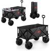 PICNIC TIME NFL Adventure Wagon Elite All-Terrain Portable Utility Wagon(Tampa Bay Buccaneers)