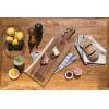 PICNIC TIME NFL Artisan 24″ Acacia Charcuterie Board with Raw Wood Edge, Cheese Board, Serving Platter(Detroit Lions)