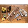 PICNIC TIME NFL Artisan 24″ Acacia Charcuterie Board with Raw Wood Edge, Cheese Board, Serving Platter(Seattle Seahawks)