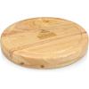 PICNIC TIME NFL Circo Cheese Board and Knife Set – Charcuterie Board Set – Wood Cutting Board(Cleveland Browns)
