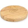 PICNIC TIME NFL Circo Cheese Board and Knife Set – Charcuterie Board Set – Wood Cutting Board(Kansas City Chiefs)