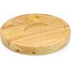 PICNIC TIME NFL Circo Cheese Board and Knife Set – Charcuterie Board Set – Wood Cutting Board(Los Angeles Chargers)