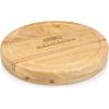 PICNIC TIME NFL Circo Cheese Board and Knife Set – Charcuterie Board Set – Wood Cutting Board(Seattle Seahawks)