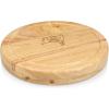 PICNIC TIME NFL Circo Cheese Board and Knife Set – Charcuterie Board Set – Wood Cutting Board(Tampa Bay Buccaneers)