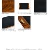 PICNIC TIME NFL Covina – Acacia and Slate Serving Tray, (Acacia Wood & Slate Black with Gold Accents), (Acacia Wood & Slate Black with Gold Accents)(Tennessee Titans)