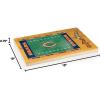 PICNIC TIME NFL Football Field Icon Glass Top Cutting Board & Knife Set, (Parawood & Bamboo)(Chicago Bears)