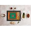 PICNIC TIME NFL Football Field Icon Glass Top Cutting Board & Knife Set, (Parawood & Bamboo)(Cincinnati Bengals)