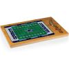PICNIC TIME NFL Football Field Icon Glass Top Cutting Board & Knife Set, (Parawood & Bamboo)(Dallas Cowboys)