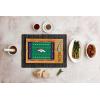 PICNIC TIME NFL Football Field Icon Glass Top Cutting Board & Knife Set, (Parawood & Bamboo)(Denver Broncos)