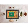 PICNIC TIME NFL Football Field Icon Glass Top Cutting Board & Knife Set, (Parawood & Bamboo)(Kansas City Chiefs)