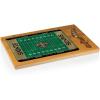 PICNIC TIME NFL Football Field Icon Glass Top Cutting Board & Knife Set, (Parawood & Bamboo)(New Orleans Saints)