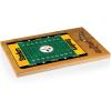 PICNIC TIME NFL Football Field Icon Glass Top Cutting Board & Knife Set, (Parawood & Bamboo)(Pittsburgh Steelers)