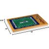 PICNIC TIME NFL Football Field Icon Glass Top Cutting Board & Knife Set, (Parawood & Bamboo)(Seattle Seahawks)