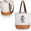 PICNIC TIME NFL Mickey Coronado Canvas and Willow Basket Tote(Buffalo Bills)