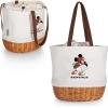 PICNIC TIME NFL Mickey Coronado Canvas and Willow Basket Tote(Cincinnati Bengals)