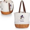 PICNIC TIME NFL Mickey Coronado Canvas and Willow Basket Tote(Minnesota Vikings)