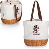 PICNIC TIME NFL Mickey Coronado Canvas and Willow Basket Tote(Tampa Bay Buccaneers)