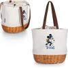 PICNIC TIME NFL Mickey Coronado Canvas and Willow Basket Tote(Tennessee Titans)